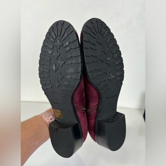 RON WHITE Mulberry GORGI suede ankle boots size 38.5/8US. - Picture 8 of 10